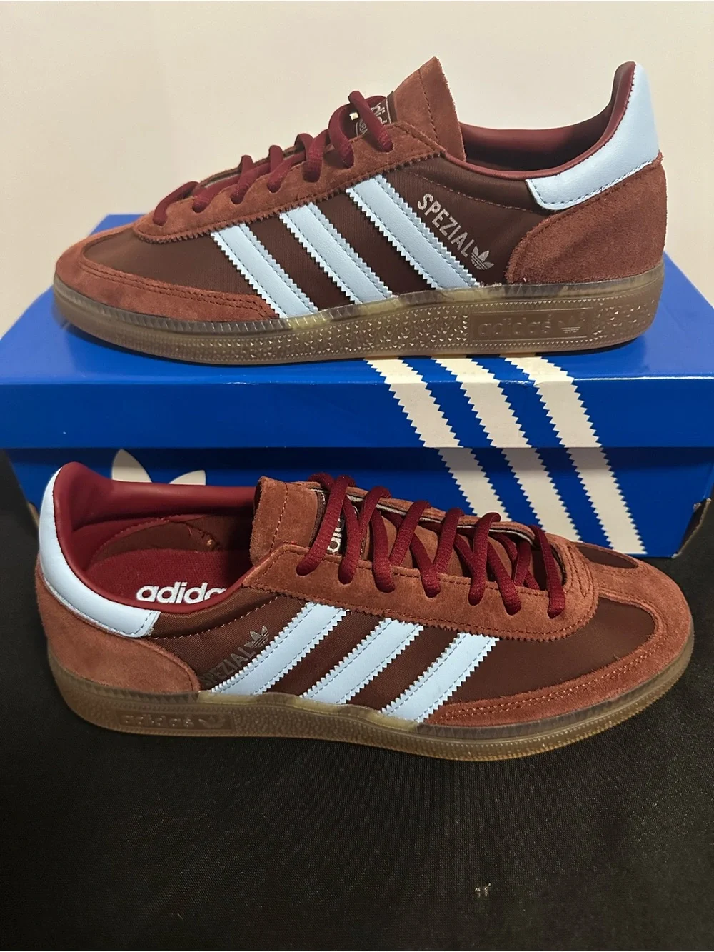 adidas Handball Spezial IH6596 Men’s 7 Women’s 8 Fox Brown Clear Sky – New